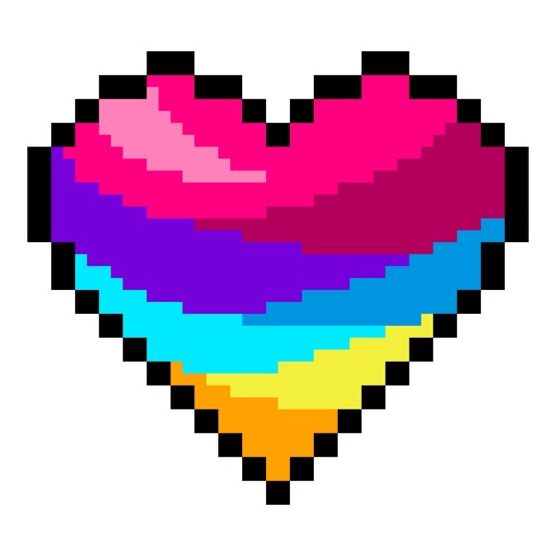 Pixel Paint - Coloring games 图标