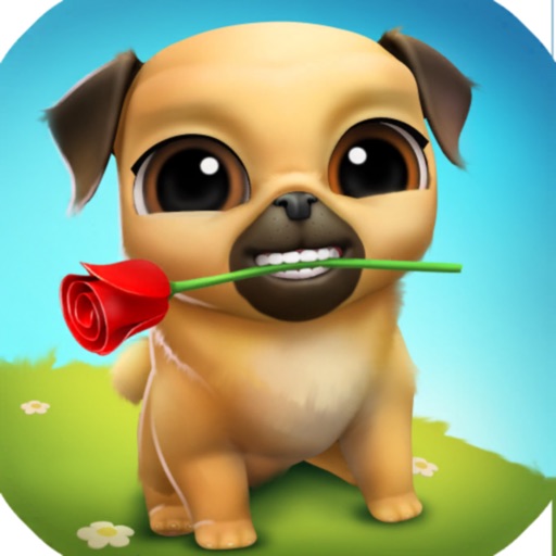 My Virtual Pet Dog: Pug Louie 图标