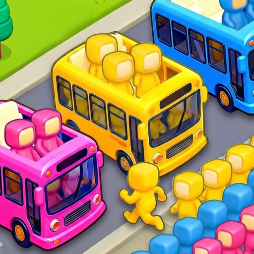 Bus Madness: Traffic Jam Game 图标