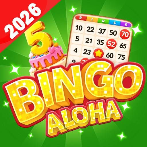 Bingo Aloha-Vegas Bingo Games 图标