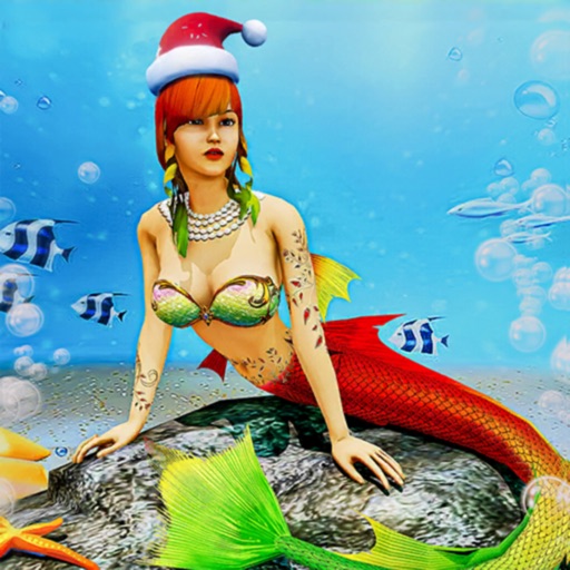 Princess Mermaid Simulator 3D 图标