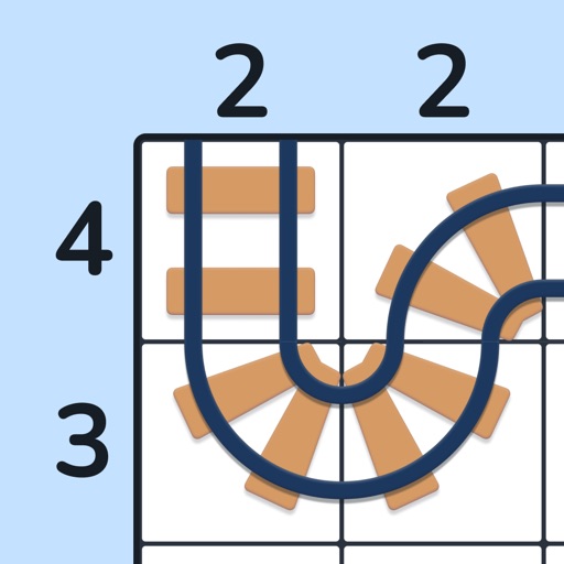 Connect Tracks: Logic Puzzle 图标