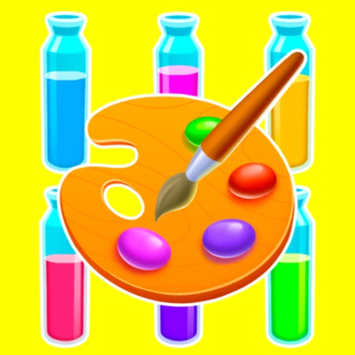Sort Paint: Water Sorting Game 图标