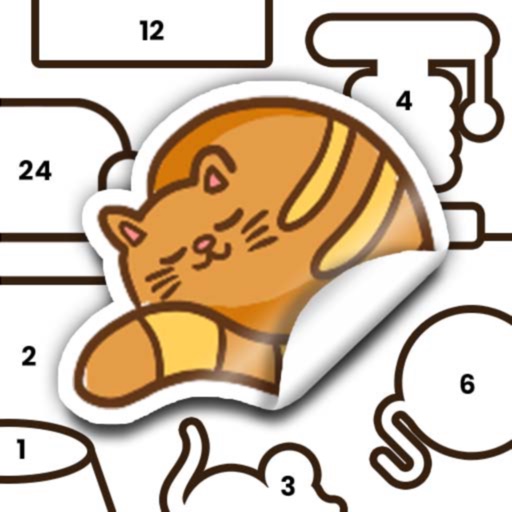 Sticker Book: Color By Number 图标