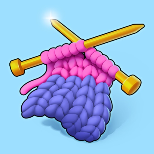 Cozy Knitting: Color Sort Game 图标