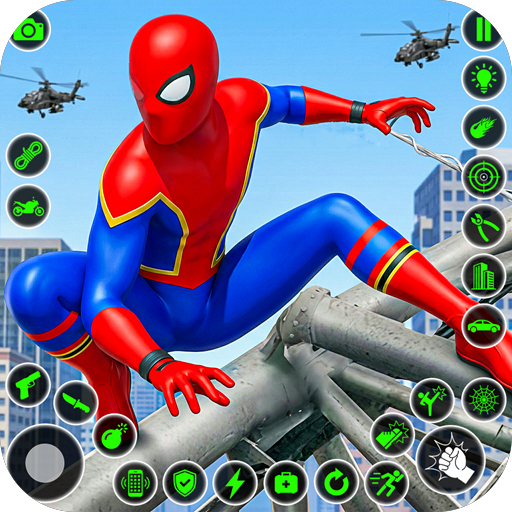 Spider Hero: Open World Games 图标