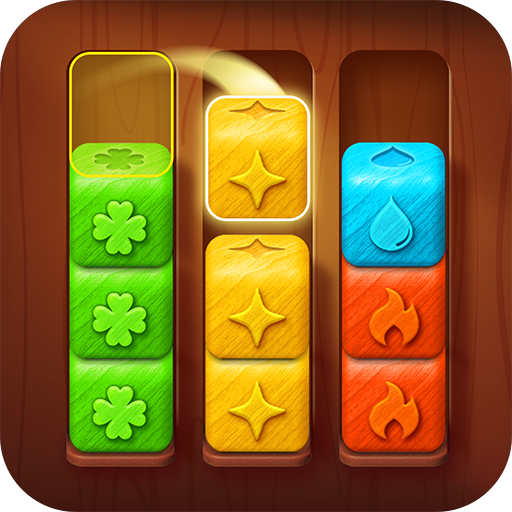 Wood Block: Sort Color 图标