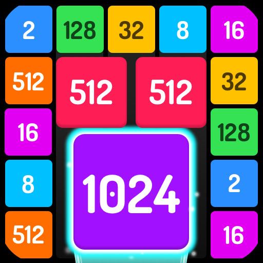 2048 Merge Games - M2 Blocks 图标