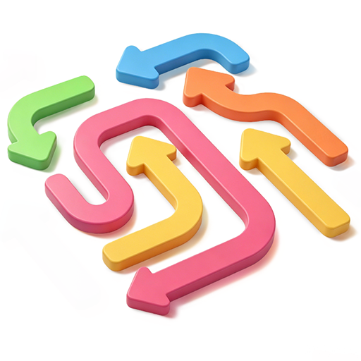 Rope Maze Out: Arrow Puzzle 图标
