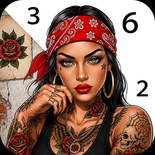 Rebel Color Paint By Number 图标