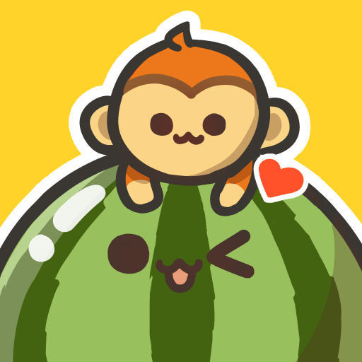 QS Monkey Land : Fruit Merge 图标